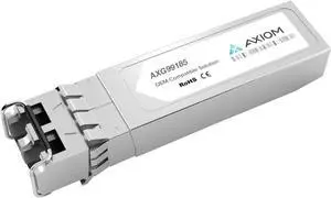 Axiom 10GBASE-LR SFP+ Transceiver or Aruba - J9151E - TAA Compliant - for Data Networking, Optical Network - 1 LC 10GBase-LR Network - Optical Fiber - Single-Mode - 10 Gigabit Ethernet - 10GBase-LR -