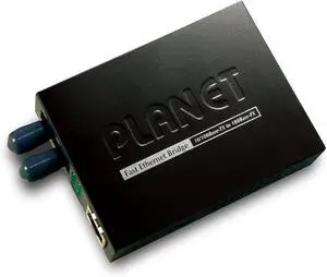 FT-801 Ethernet Media Converter Bridge | 10/100Base-TX to 100Base-FX | Multi-mode Gigabit Fiber Media Converter | Compact Metal Housing with Anti-Corrosion Paint | Distance Up to 2km(1.2 Miles)