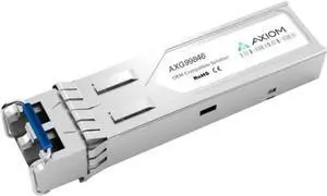Axiom AXG99846 SFP (Mini-GBIC) transceiver Module (Equivalent to: Transition Networks TN-SFP-GE-100FX) - 100Mb LAN - 100Base-FX - LC Multi-Mode - up to 1.2 Miles - 1310 nm - TAA Compliant