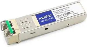AddOn Juniper Networks BTI-MGBIC-GZX-DD-LC Compatible TAA Compliant 1000Base-ZX SFP Transceiver (SMF, 1550nm, 80km, LC, DOM)