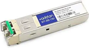 AddOn Juniper Networks BTI-MGBIC-EZX-DD-LC Compatible TAA Compliant 1000Base-ZX SFP Transceiver (SMF, 1550nm, 120km, LC, DOM)