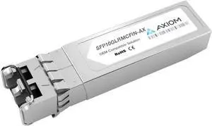 Axiom 10GBASE-LRM SFP+ Transceiver - SFP10GLRMCFIN-AX - for Data Networking, Optical Network - 1 LC 10GBase-LRM Network - Optical Fiber - Single-Mode, Multi-Mode - 10 Gigabit Ethernet - 10GBase-LRM