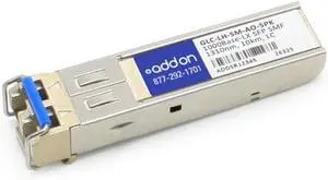 AddOn 5-Pack of Cisco GLC-LH-SM Compatible TAA Compliant 1000Base-LX SFP Transceiver (SMF, 1310nm, 10km, LC)