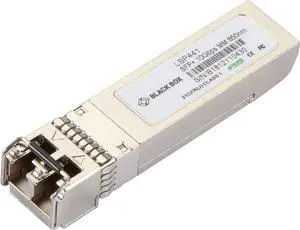 Black Box Sfp+ Module - for Data Networking, Optical Network 1 Lc Duplex 10Gbase-Lx Network - Optical Fiber Multi-Mode - 10 Gigabit Ethernet - 10Gbase-x
