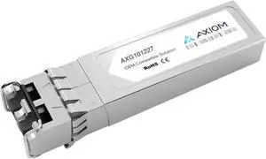 Axiom Memory - AXG101227 - Axiom SFP (mini-GBIC) Module - For Optical Network, Data Networking - 1 x LC 1000Base-SX Network - Optical Fiber - Multi-mode - Gigabit Ethernet - 1000Base-SX - TAA