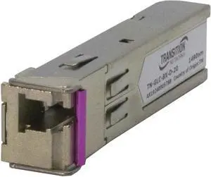 Transition - SFP (mini-GBIC) transceiver module - GigE - 1000Base-BX - LC single-mode - up to 12.4 miles - 1490 (TX) / 1310 (RX) nm