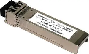 Eaton Tripp Lite Series SFP-10G-SR Cisco Compatible 10GBase-SR SFP+ Transceiver Module, LC Duplex Multimode Fiber MMF, 10 Gbps, 850 nm, 1312 Feet / 400 Meter Length, 3-Year Warranty (N286-10G-SR-C)