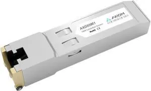 Axiom Memory - AXG93961 - Axiom Meraki SFP (Mini-GBIC) Module - for Data Networking - 1 RJ-45 1000Base-T Network LAN - Twisted PairGigabit Ethernet - 1000Base-T - TAA Compliant