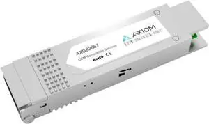 Axiom Memory - AXG93861 - Axiom Arista QSFP+ Module - for Data Networking, Optical Network - 1 LC 40GBase-SR4 Network - Optical Fiber Multi-Mode - 40 Gigabit Ethernet - 40GBase-SR4 - TAA Compliant