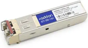 Addon HP Compatible TAA Compliant 1000Base-Cwdm SFP Transceiver (Smf, 1610Nm, 80km, LC)