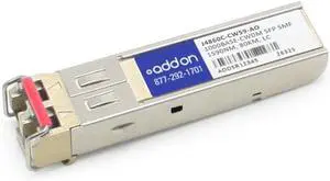 Addon HP Compatible TAA Compliant 1000Base-Cwdm SFP Transceiver (Smf, 1590Nm, 80km, LC)