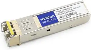 Addon HP Compatible TAA Compliant 1000Base-Cwdm SFP Transceiver (Smf, 1550Nm, 80km, LC)
