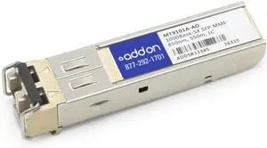 Add on-Computer Peripherals MT9101A-AO McAfee MT9101A Compatible TAA Compliant 1000Base-SX SFP Transceiver