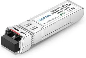 10G DWDM SFP+ Module, 10gb SFP Mini gbic Optical Transceiver 10gbe gigabit Compatible for Cisco C55 DWDM-SFP10G-33.47 (1533.47nm 40km DOM)