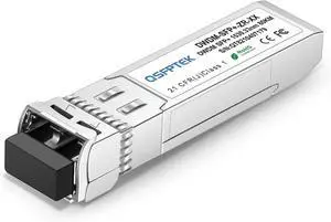 10G DWDM SFP+ Module, 10gb SFP Mini gbic Optical Transceiver 10gbe gigabit Compatible for Cisco C49 DWDM-SFP10G-38.19 (1538.19nm 80km DOM)