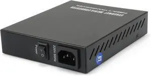 Manageable Fast Ethernet RJ45 to SFP 100Mbit Media Converter