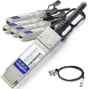 AddOn 100G-QSFP-4SFP-P-0101-AO Brocade Compatible TAA Compliant 100GBase-CU QSFP28 to 4xSFP28 Direct Attach Cable (Passive Twinax, 1m)