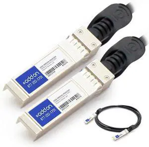 AddOn Brocade to Intel Compatible TAA Compliant 10GBase-CU SFP+ to SFP+ Direct Attach Cable (Passive Twinax, 2m)