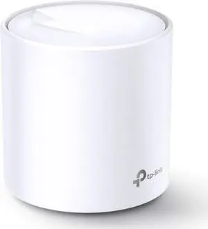 TP-Link Deco WiFi 6 Mesh WiFi System(Deco X20) - Covers up to 2200 Sq.Ft, Replaces Wireless Internet Routers and Extenders, 1-Pack, White
