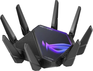 ASUS ROG Rapture WiFi 6E Gaming Router (GT-AXE16000) - Quad-Band, 6 GHz Ready, Dual 10G Ports, 2.5G WAN Port, AiMesh Support, Triple-Level Game Acceleration, Lifetime Internet Security, Instant Guard ASUS ROG Rapture WiFi 6E Gaming Router (GT-AXE16000) - Quad-Band, 6 GHz Ready, Dual 10G Ports, 2.5G WAN Port, AiMesh Support, Triple-Level Game Acceleration, Lifetime Internet Security, Instant Guard