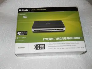 D-Link EBR-2310 Ethernet Broadband Router