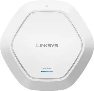 Linksys Business LAPAC1750C: AC1750 Wireless Business Access Point, Wi-Fi, PoE, Remote Cloud Management, Real-Time Network Activity Stats (White)