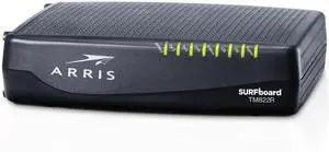 ARRIS SURFboard mAX (8x4) DOCSIS 3.0 Cable Modem, 343 Mbps Max Speed, Xfinity Telephone Capable for 2 Lines, Certified for Comcast Xfinity Only (TM822R)