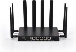 Solid Signal IQMC520 4G / 5G Wi-Fi Router | Unlimited Data | No Contracts | North American Coverage | Multi-Carrier | Dual-Band Wi-Fi | U.S. Company and Support
