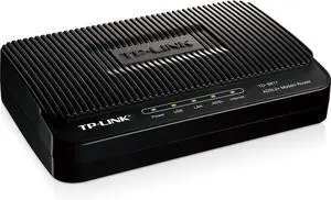 TP-LINK TD-8817 ADSL2+ Modem, 1 RJ45, 1 USB Port, Bridge Mode, NAT Router, Annex A, ADSL Splitter, 24Mbps Downstream