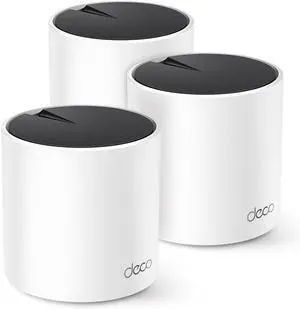 TP-Link Deco X25 AX1800 Whole-Home Mesh Wi-Fi 6 System, 2 Ports, 2.4 GHz/5 GHz