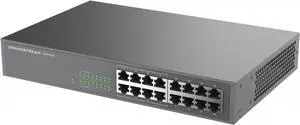 Grandstream GWN7702P Unmanaged Network Switch, 16 x GigE (8 x PoE)