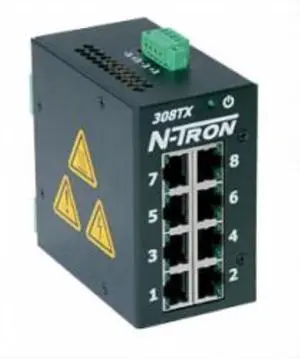 Red Lion Controls 308TX Unmanaged Industrial Ethernet Switch