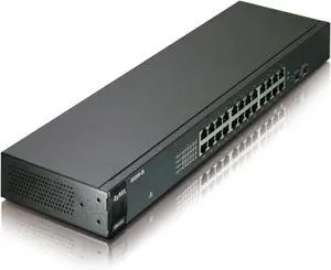 ZyXEL Communications GS1100-24 24 Port Gig Rackmount Switch