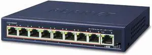 GSD-908HP 8-Port 10/100/1000T 802.3at PoE + 1-Port Gigabit Desktop Switch