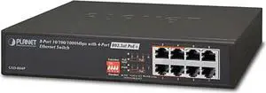 Technology GSD-804P 8-Port 10/100/1000Mbps with 4-Port PoE Gigabit Ethernet Switch