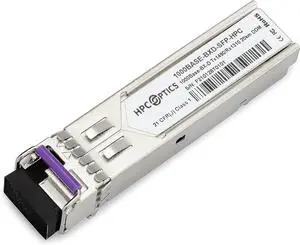 Compatible with Fortinet FN-TRAN-SFP-1BD10 1000BASE-BX-D 10km Bi-Directional (BIDI) SFP Transceiver