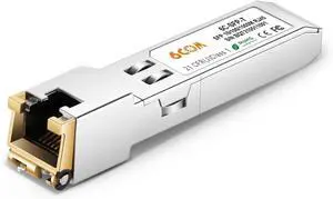 10/100/1000BASE-T Module Gigabit SFP Copper RJ45 Transceiver for Ubiquiti
