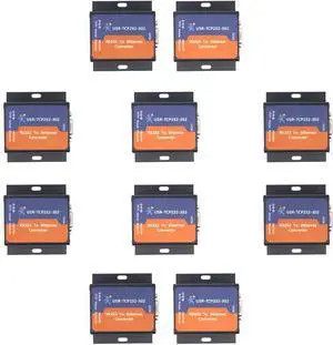 USR-TCP232-302 Tiny Size RS232 to TCP IP Converter Serial RS232 to Ethernet Server Module Ethernet Converter Support DHCP/DNS (10)