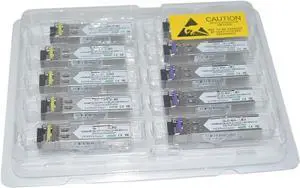 80km SFP Single Fiber 1.25Gb 1490/1550nm DDM LC Simplex Connector Transceiver(1Pair 80km)