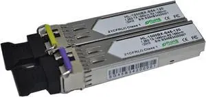 1000BASE-BX WDM Transceiver Single Fiber 1.25G 1490nm/1550nm 120km/140km/160km SFP LC(120km)