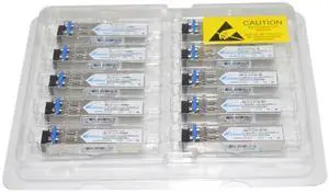 4PCS Optical Transceiver Fiber Optical SFP 1.25g 20km 1310nm Duplex LC