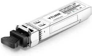 10G SFP+ZR Optical Transceiver Module, 10G-ZR LC Single-Mode Fiber SMF, 10Gb Gigabit Ethernet SFP+ Transceiver,1550nm, 80km, 1 Pack