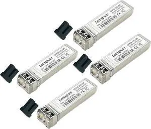 25GBase-SR Multimode SFP+ Transceiver 25G SFP28 850nm 100m DOM Duplex LC MMF Optical Transceiver Module Compatilbe with Intel E25GSFP28SR (4-Pack, 25GBase-SR|100m)