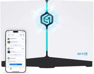 Gaming Router WiFi Booster with 3-Month VIP Game Boosting Service for PS5 Xbox Switch PC Steam Deck | WiFi 6 Dual Band 2402Mbps Ethernet | Lag-Free Online Play