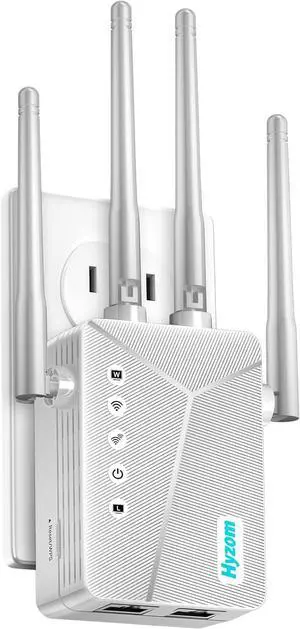 2025 WiFi Extender Signal Booster for Home & Outdoor - 5X Faster Internet Booster with Ethernet Port, Covers 10,000+ Sq.Ft House & Yard | Long Range Wireless Repeater Amplifier, Works with Any Router