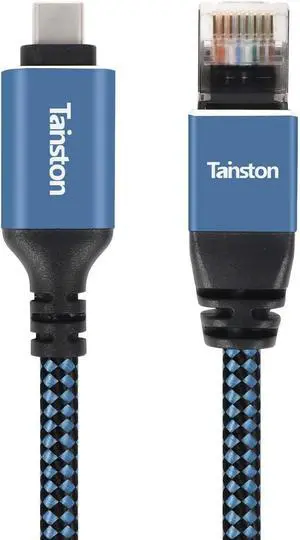 USB C to Ethernet Cable, 75Ft Type C to RJ45 Cable,USB C to Gigabit Ethernet Cable Compatible Thunderbolt 3/4,Directly Connected to Smartphone, Laptop, PC, Switch, Router, Modem and More