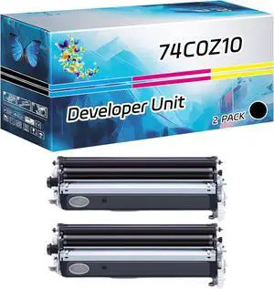 74C0Z10 Developer Unit Compatible for Lexmark C4150 CS720de CS720dte CS725de CS725dte CX725de CX725dhe CX725dthe Printers (2 Pack Black)