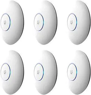 Ubiquiti Networks 6 Pack UAP-AC-PRO UniFi Access Point Enterprise Wi-Fi System