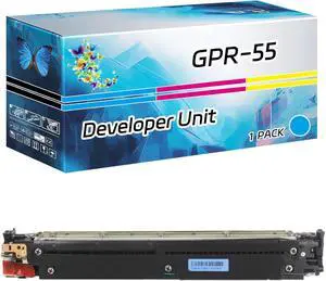 GPR-55 Developer Unit Compatible for Canon imageRUNNER Advance C5535i C5535iII C5535iIII C5540i C5540iII C5540iIII Printers (1 Pack Cyan)