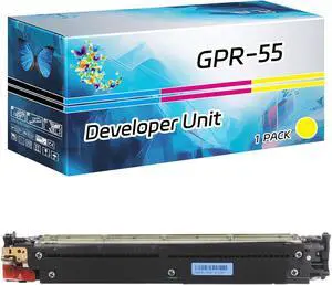 GPR-55 Developer Unit Compatible for Canon imageRUNNER Advance C5535i C5535iII C5535iIII C5540i C5540iII C5540iIII Printers (1 Pack Yellow)